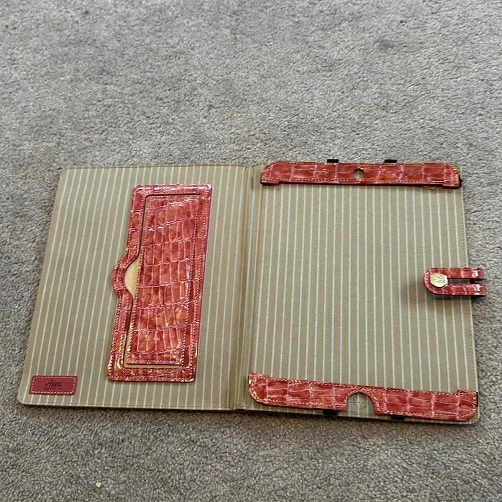 ABAS Leather IPad Case EUC